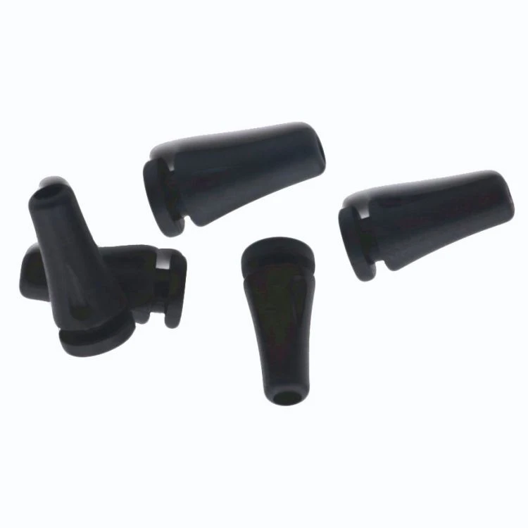 Black Rubber Hole Plugs