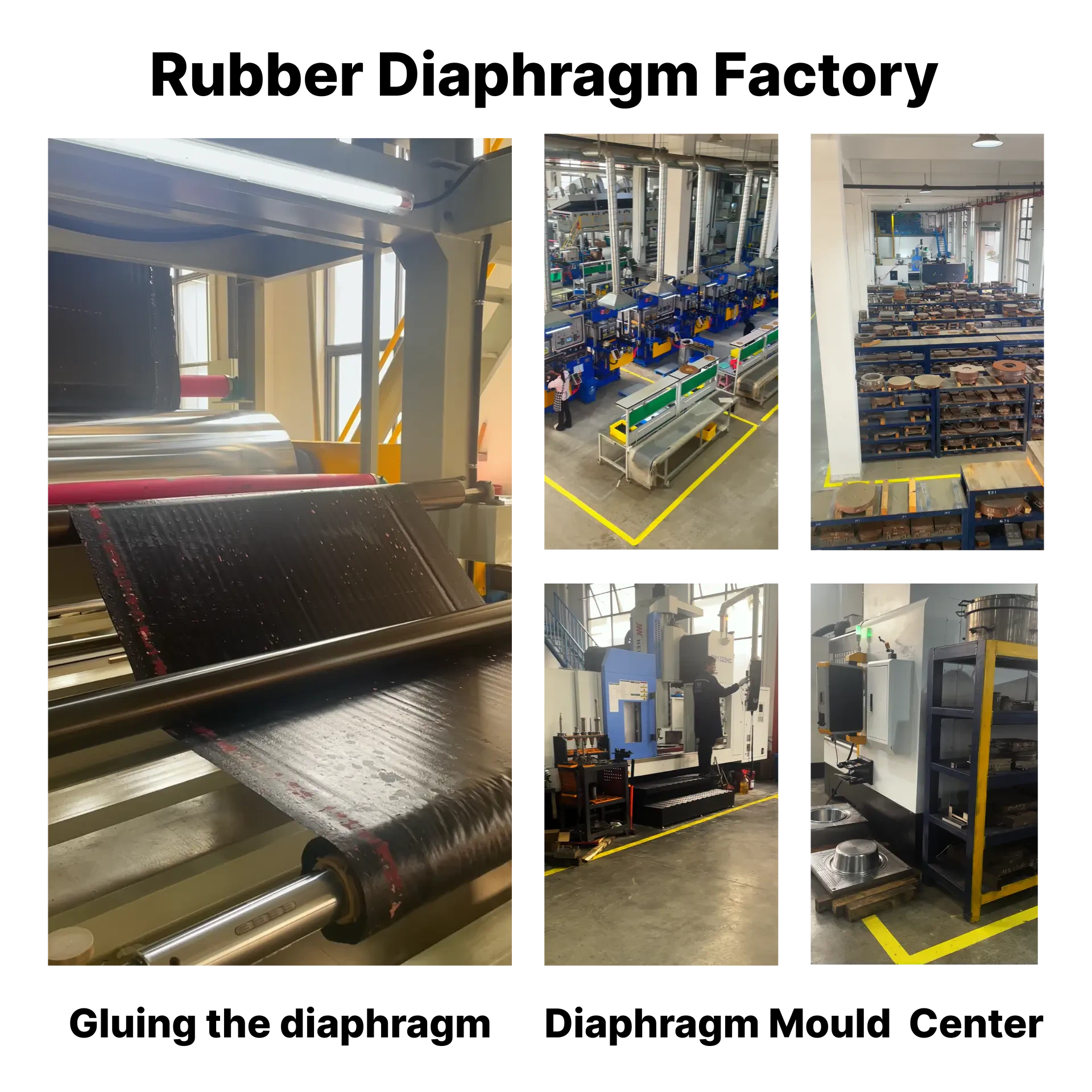 High-Volume Factory Scale industrial rubber ball manufacturing